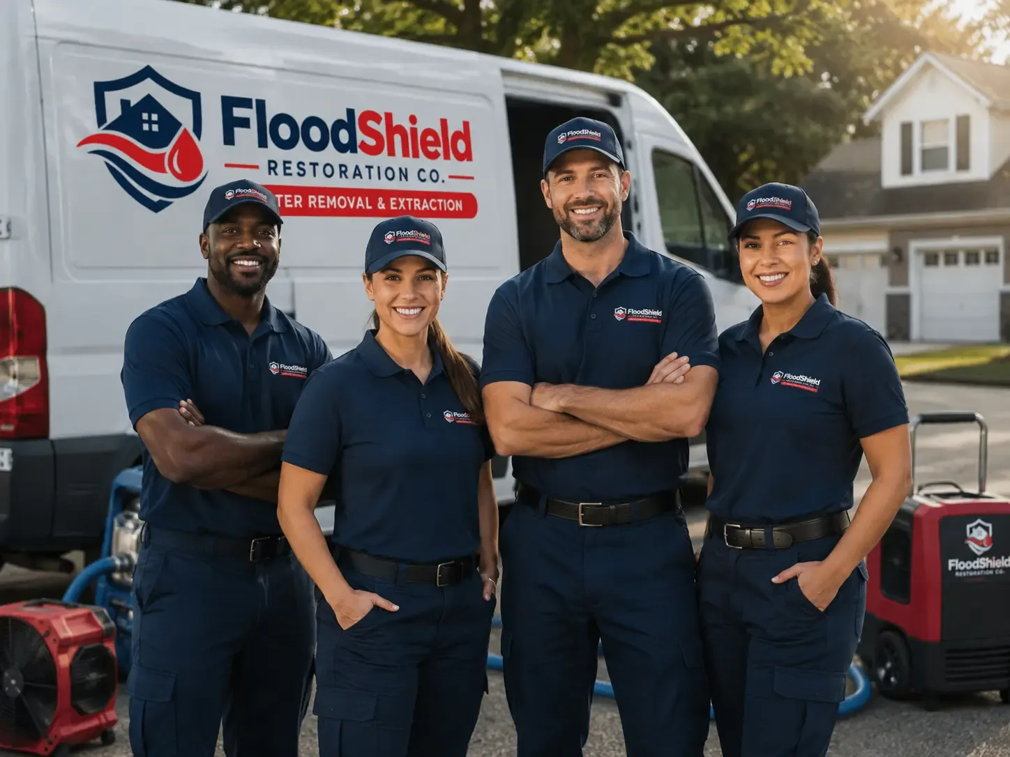Flood Damage Restoration company in Vandalia, MI