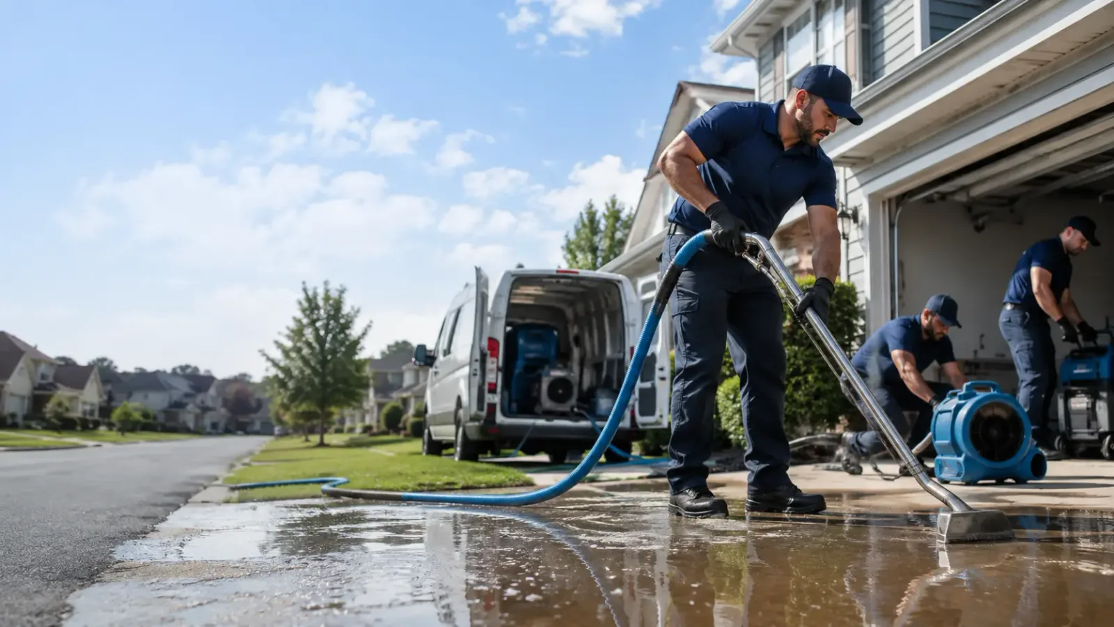 Flood Damage Restoration in Vandalia, MI